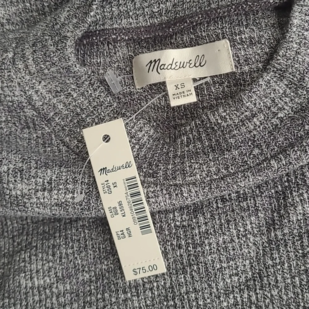 NWT Madewell Marled Mockneck Swingy Tank Dress size XS